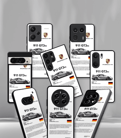 Porsche Super Car Automotive Premium Glossy Phone Case compatible for every Phone Models.