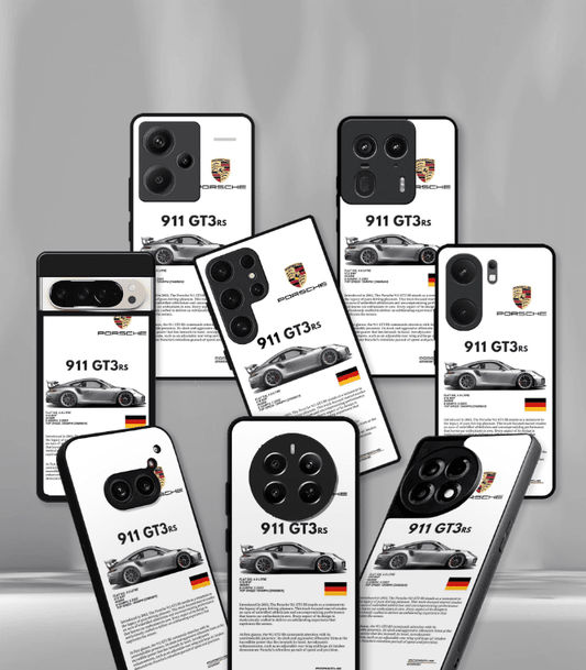 Porsche Super Car Automotive Premium Glossy Phone Case compatible for every Phone Models.