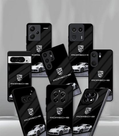 Porsche Super Car Automotive Premium Glossy Phone Case compatible for every Phone Models.