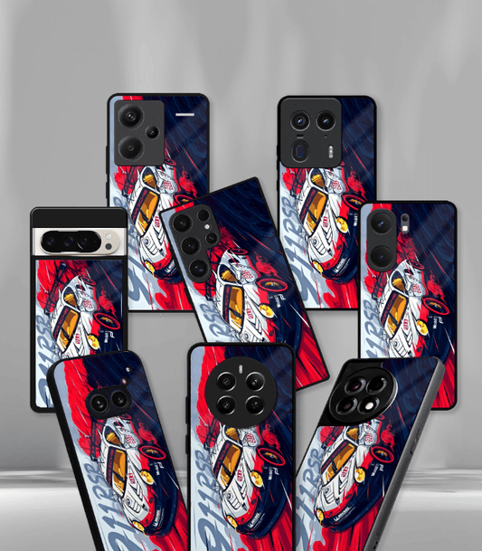 Porsche Super Car Automotive Premium Glossy Phone Case compatible for every Phone Models.