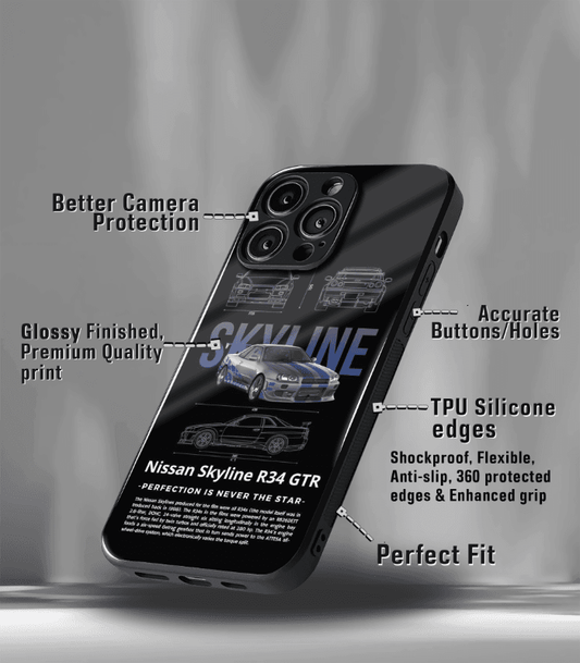 Super Car Automotive Premium Glossy Phone Case compatible for every Phone Models.