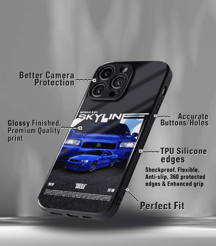 super car automotive premium glossy phone case compatible for every phone models.