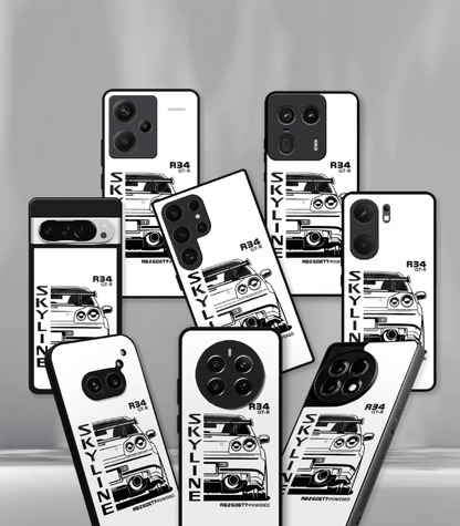 Super Car Automotive Premium Glossy Phone Case compatible for every Phone Models.