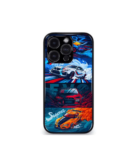 Super Car Automotive Premium Glossy Phone Case compatible for every Phone Models.