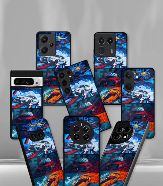 Super Car Automotive Premium Glossy Phone Case compatible for every Phone Models.