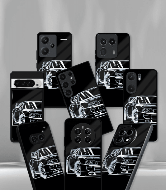 Super Car Automotive Premium Glossy Phone Case compatible for every Phone Models.