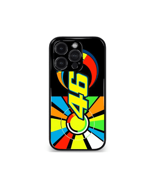 VR46 Rossi Premium Glossy Phone Case compatible for every Phone Models.