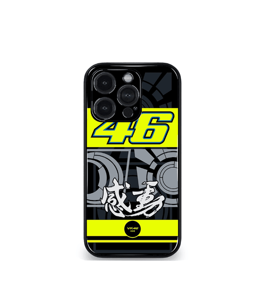 VR46 Rossi Premium Glossy Phone Case compatible for every Phone Models.