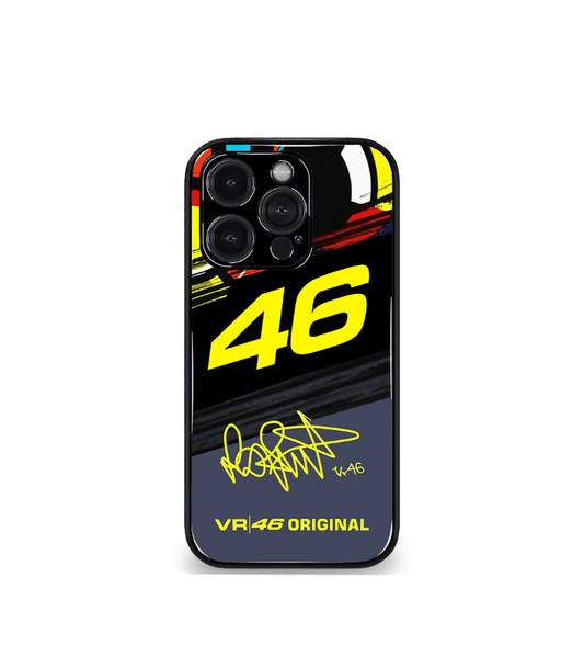 VR46 Rossi Premium Glossy Phone Case compatible for every Phone Models.