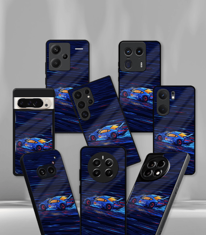 super car automotive premium glossy phone case compatible for every phone models.