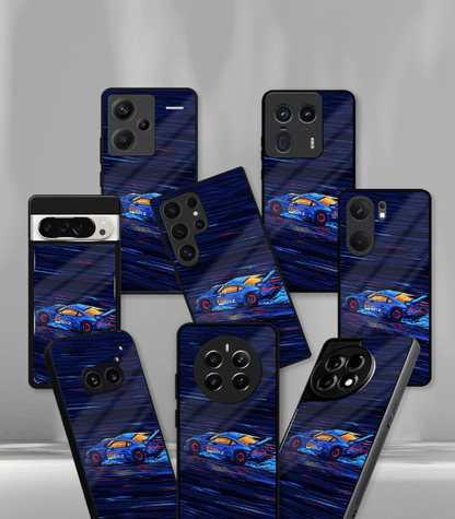 Super Car Automotive Premium Glossy Phone Case compatible for every Phone Models.