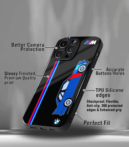 Super Car Automotive Premium Glossy Phone Case compatible for every Phone Models.