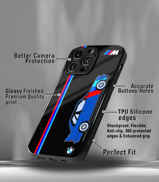 Super Car Automotive Premium Glossy Phone Case compatible for every Phone Models.