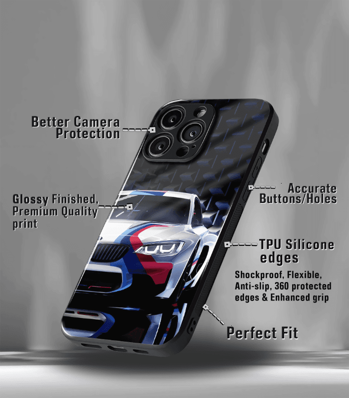 super car automotive premium glossy phone case compatible for every phone models.