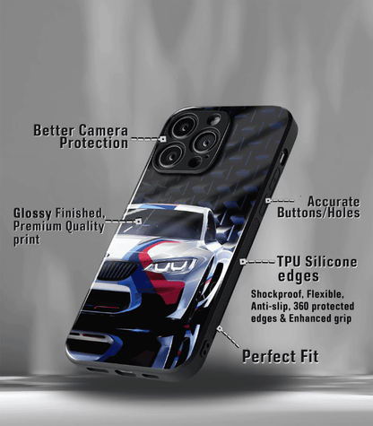 Super Car Automotive Premium Glossy Phone Case compatible for every Phone Models.