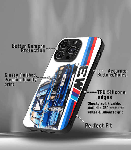 Super Car Automotive Premium Glossy Phone Case compatible for every Phone Models.