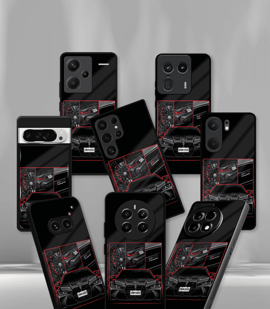 Super Car Automotive Premium Glossy Phone Case compatible for every Phone Models.