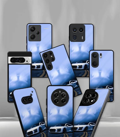 Super Car Automotive Premium Glossy Phone Case compatible for every Phone Models.