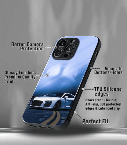 Super Car Automotive Premium Glossy Phone Case compatible for every Phone Models.
