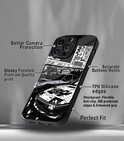 Super Car Automotive Premium Glossy Phone Case compatible for every Phone Models.