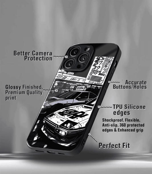 Super Car Automotive Premium Glossy Phone Case compatible for every Phone Models.