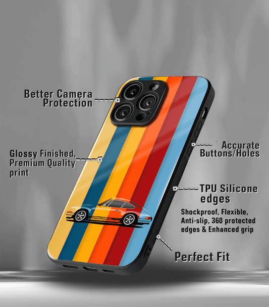Super Car Automotive Premium Glossy Phone Case compatible for every Phone Models.
