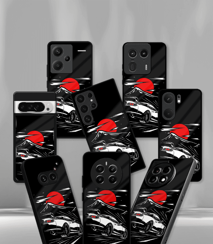 super car automotive premium glossy phone case compatible for every phone models.