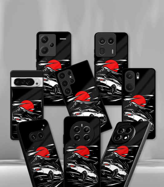 Super Car Automotive Premium Glossy Phone Case compatible for every Phone Models.