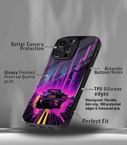 Super Car Automotive Premium Glossy Phone Case compatible for every Phone Models.