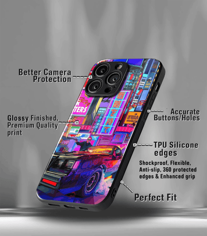 Super Car Automotive Premium Glossy Phone Case compatible for every Phone Models.