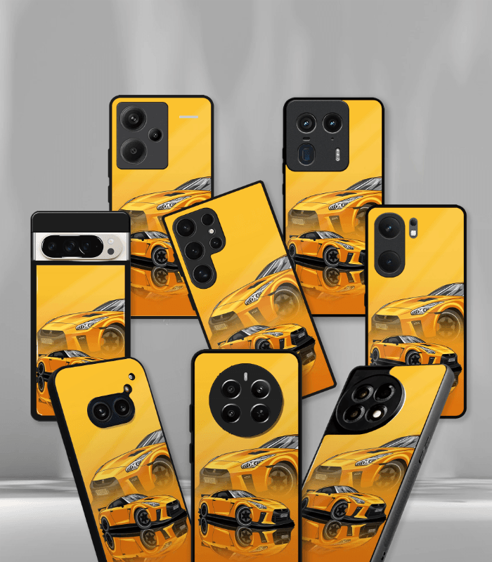 super car automotive premium glossy phone case compatible for every phone models.