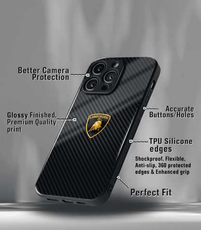Super Car Automotive Premium Glossy Phone Case compatible for every Phone Models.