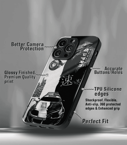 Super Car Automotive Premium Glossy Phone Case compatible for every Phone Models.