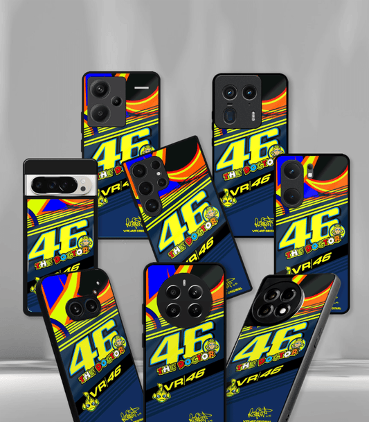 VR46 Premium Glossy Phone Case compatible for every Phone Models.