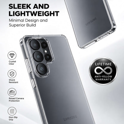Anti-Yellow Crystal Clear Phone Case with Lifetime Anti-Yellow Warranty