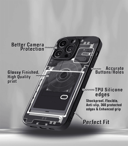Circuit & Teardown Magsafe printed Premium Case compatible for all models!