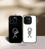Fight & Love Premium Glossy Couple Combo Cases
