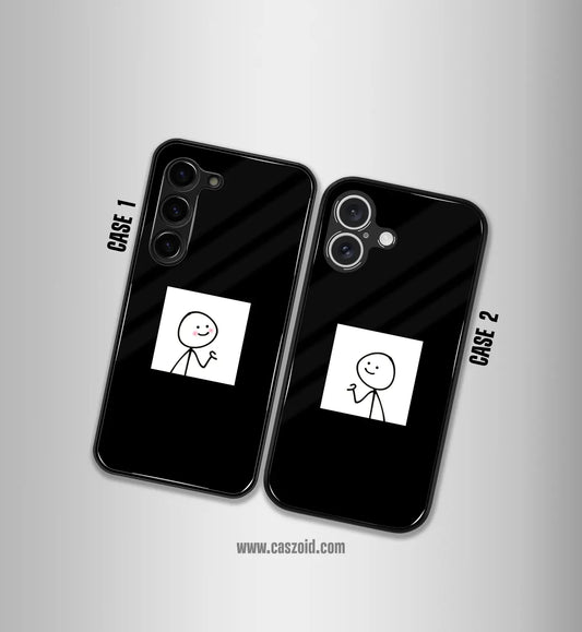 Shared Love Premium Glossy Couple Combo Cases