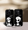 Alien Couples Blah Premium Glossy Couple Combo Cases