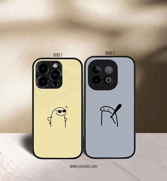 War & Love Premium Glossy Couple Combo Cases