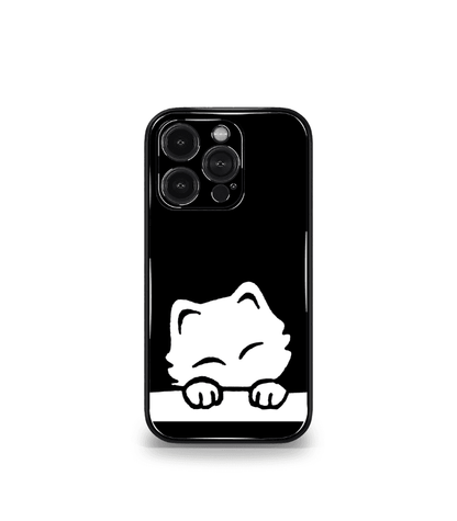 Cute Cat Premium Glossy Phone Case
