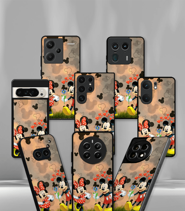 minnie mouse premium glossy phone case