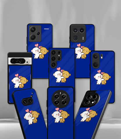 Cute Pandas Premium Glossy Phone Case