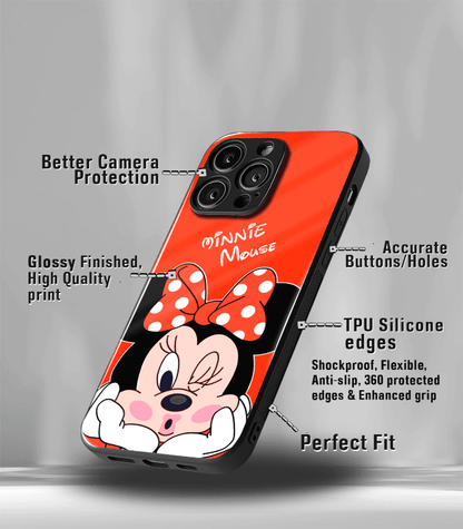 Minnie Mouse Premium Glossy Phone Case