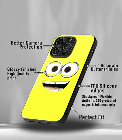 Smiley Face Premium Glossy Phone Case