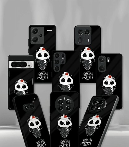 Black Panda Premium Glossy Phone Case