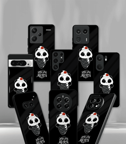 Black Panda Premium Glossy Phone Case