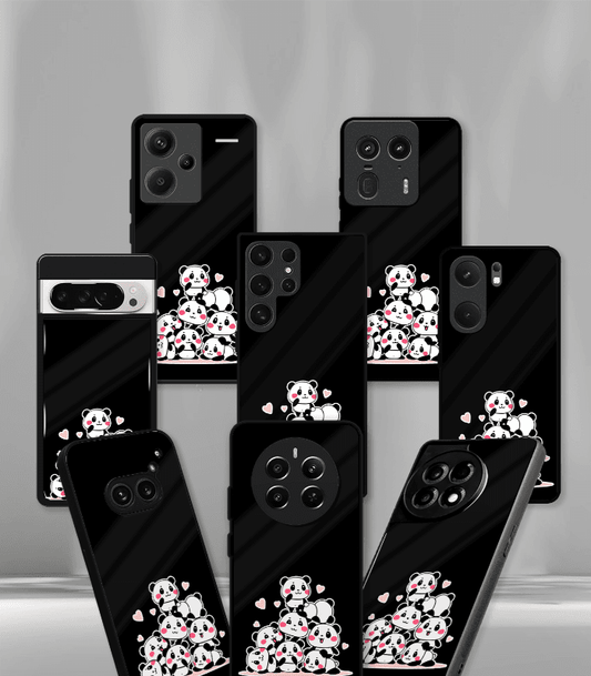 Bunch of Pandas Premium Glossy Phone Case
