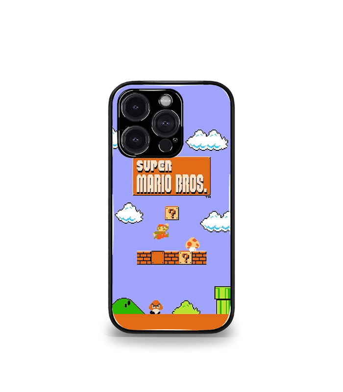 super mario premium glossy phone case