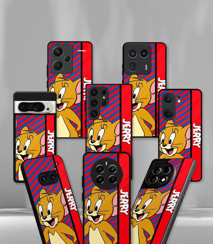 lovely jerry premium glossy phone case